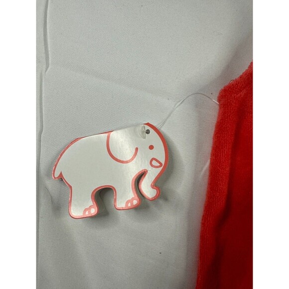 Ivory Ella Swimwear Womens Size Small Cover Up Red Sleeveless V Neck Hooded - Picture 4 of 10